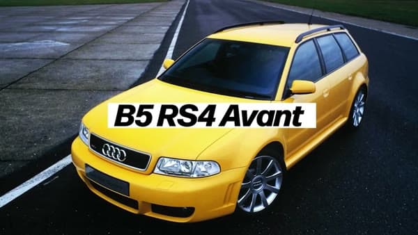 Audi RS 4 Avant (B5), still from the video