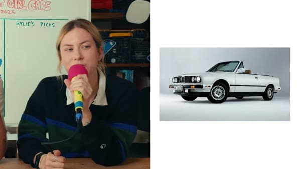 BMW E30 3 Series Convertible, still from the video