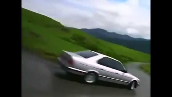 BMW E34 5 Series, still from the video