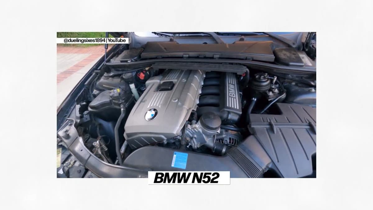 BMW E90 330i, still from the video