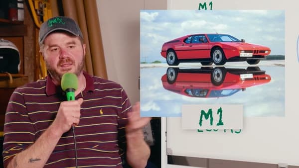BMW M1, still from the video