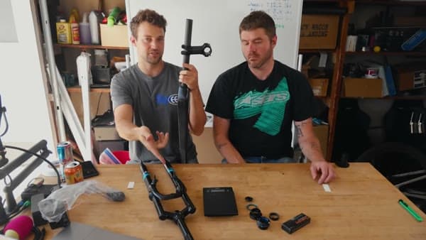 Drivetrain Rigid Carbon Fork, still from the video