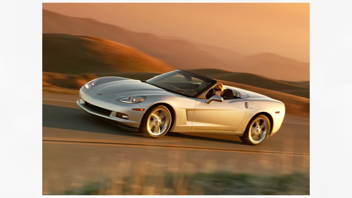 Chevrolet Corvette (C6), still from the video