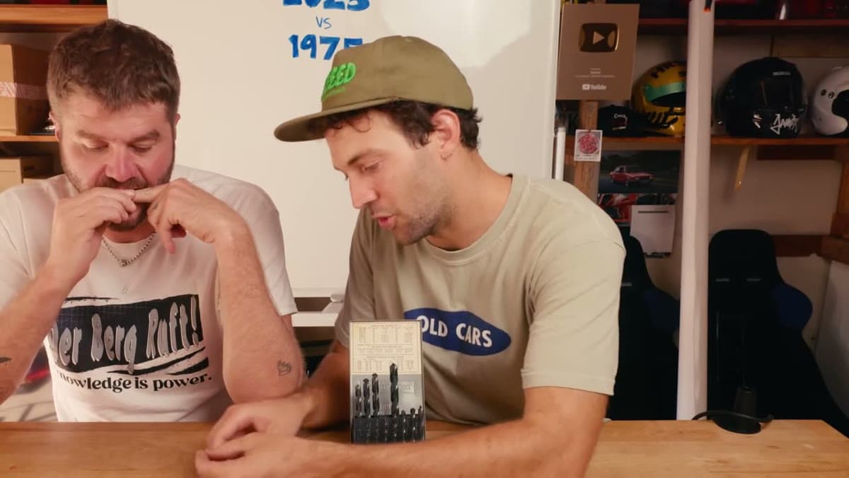 Craftsman Drill Bit Set (1970s), still from the video