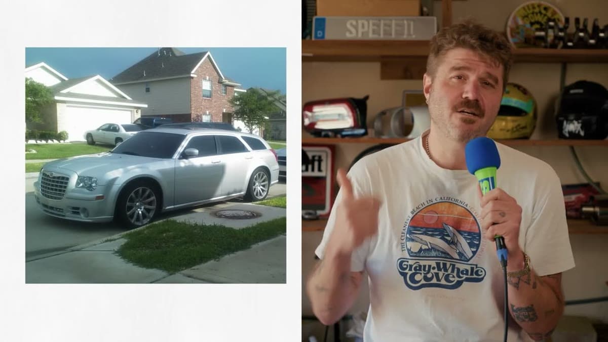 Dodge Magnum SRT8, still from the video