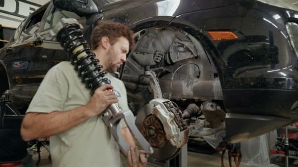 Eurowise Cayenne Off-Road Coilover Kit, still from the video