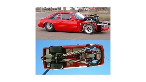 Ford Mustang Fox Body Notchback 5.0, still from the video