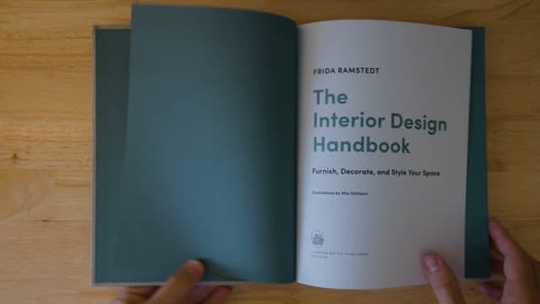 Frida Ramstedt The Interior Design Handbook, still from the video