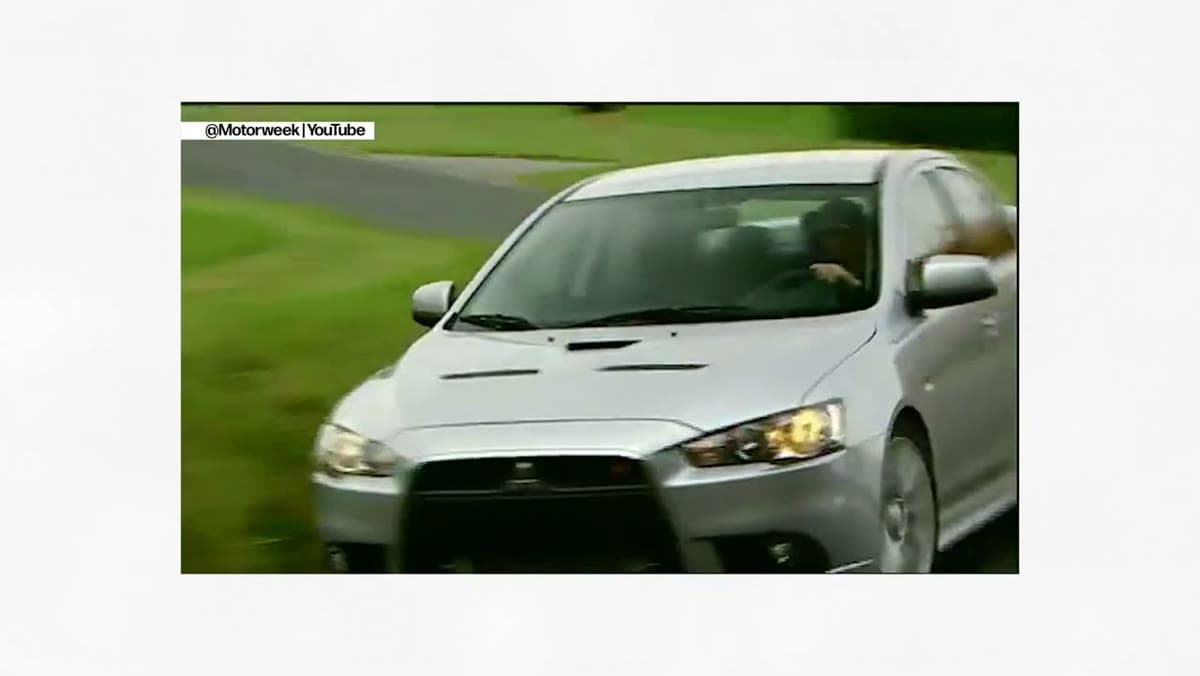 Mitsubishi Lancer Ralliart (final gen), still from the video