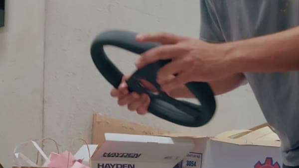 MOMO Steering Wheel, still from the video