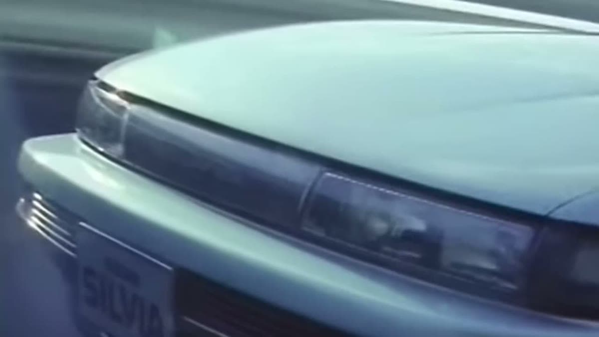 Nissan Silvia (S13), still from the video
