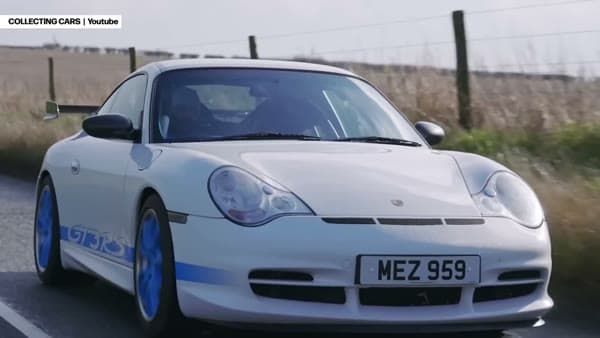 Porsche 911 GT3 RS (996), still from the video