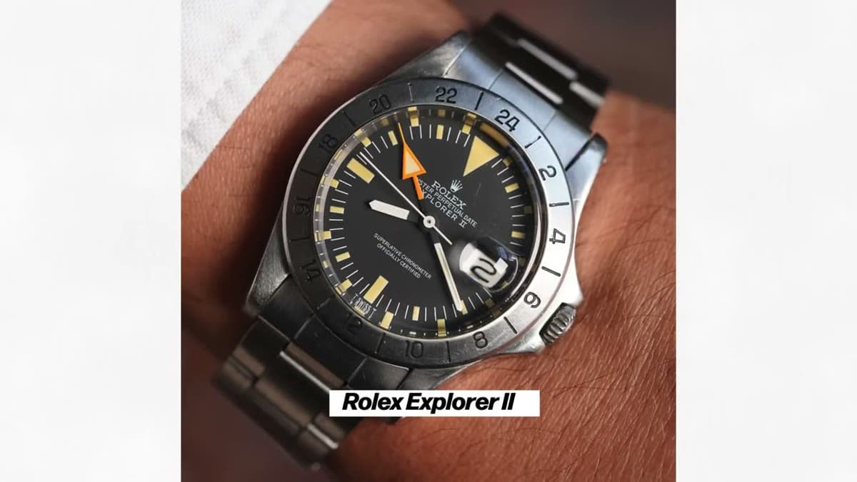 Rolex Explorer II, still from the video