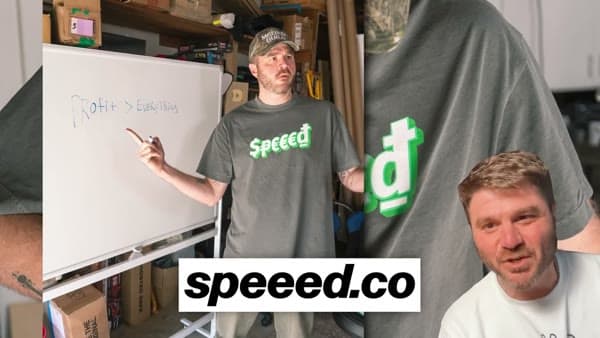 Speeed International Currency T-Shirt, still from the video