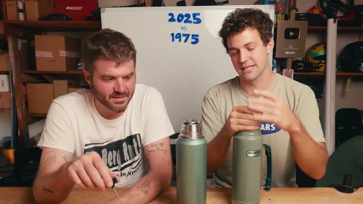 Stanley Classic Vacuum Bottle, still from the video