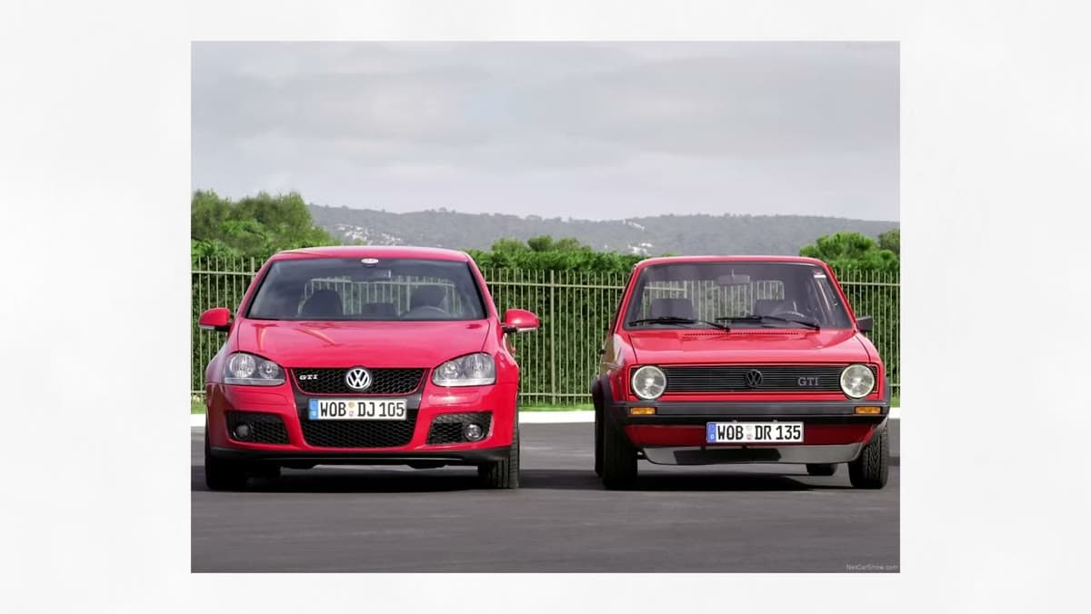 Volkswagen Golf GTI, still from the video