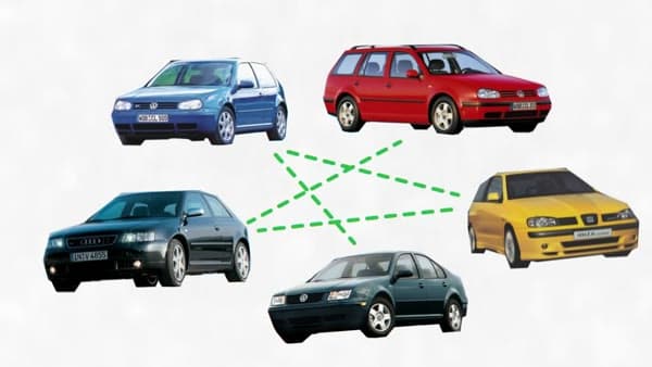 Volkswagen Mk4 4Motion (Golf, Golf Wagon, Bora), still from the video