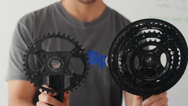 Drivetrain Wide-Narrow Chainring (1x), still from the video