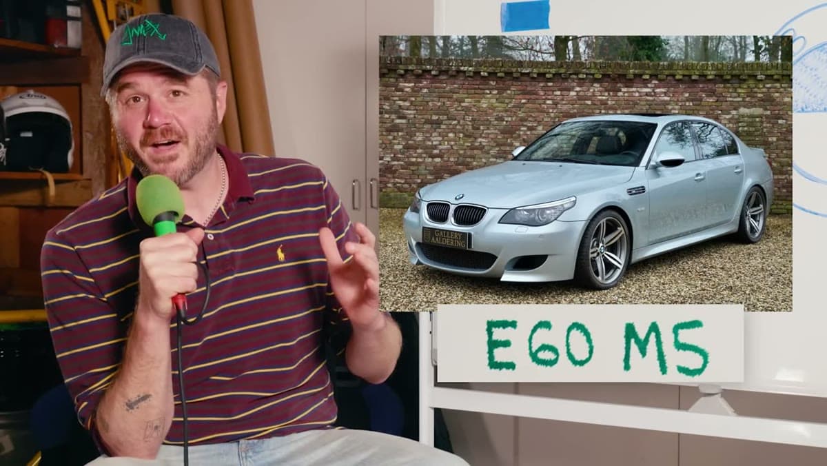 BMW E60 M5, still from the video