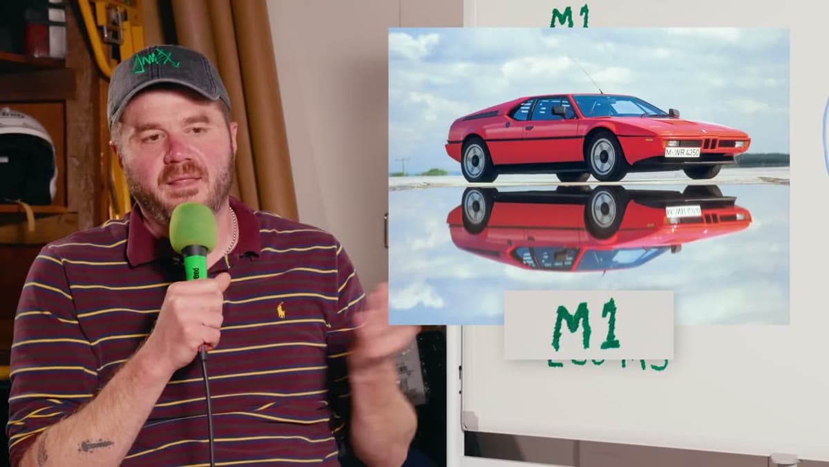 BMW M1, still from the video