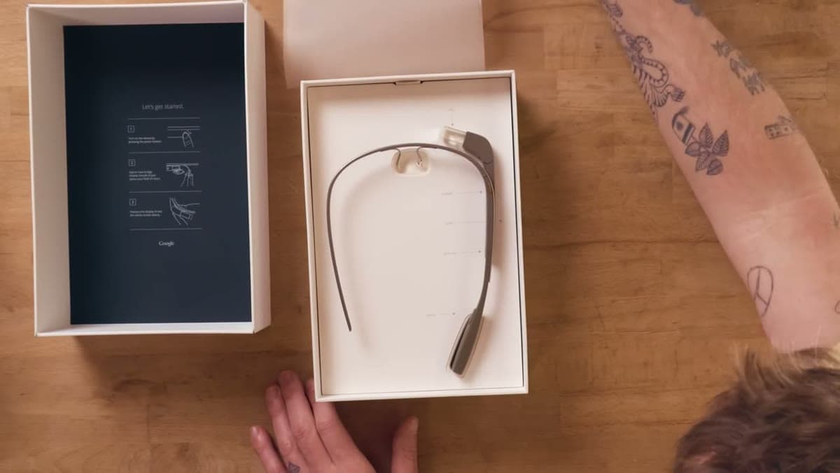 Google Glass Explorer Edition, still from the video