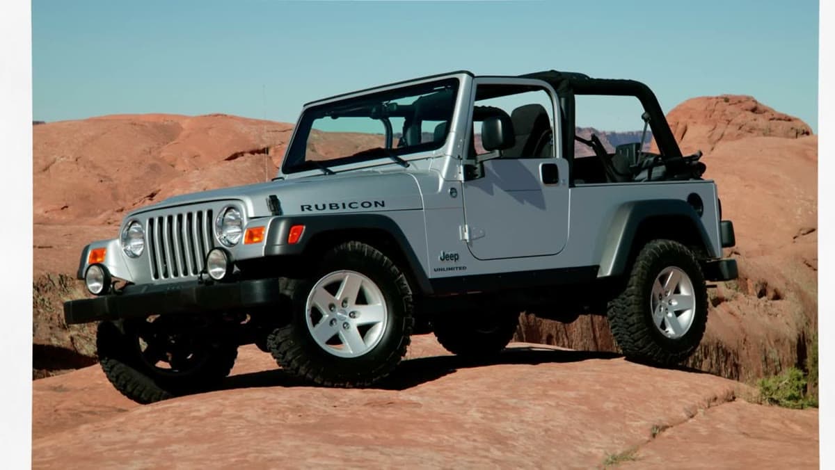 Jeep Wrangler TJ, still from the video