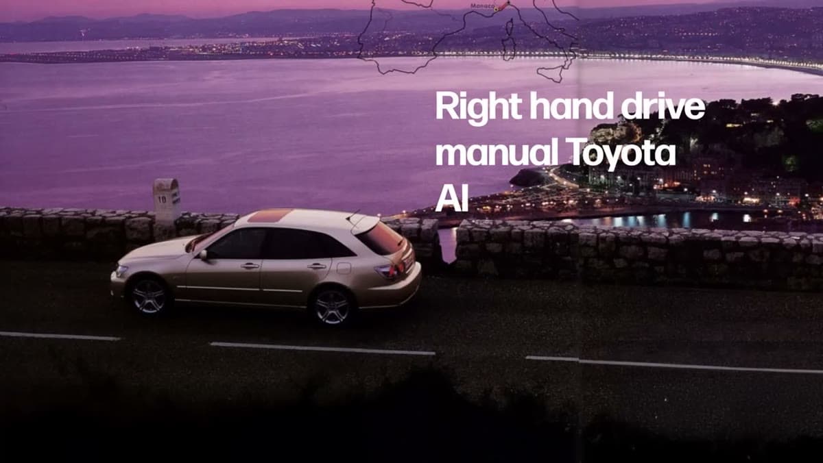 Toyota Altezza Gita, still from the video