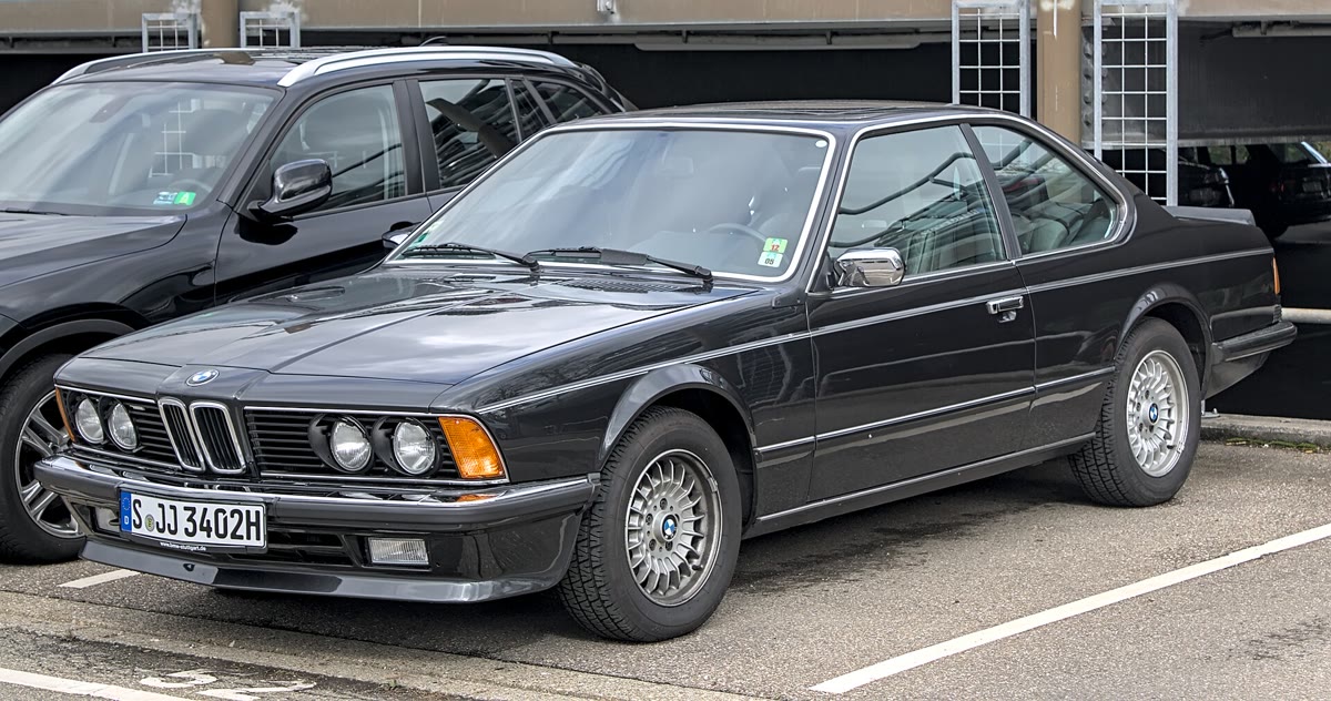 BMW E24 6 Series, still from the video