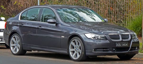 BMW E90 330i, still from the video