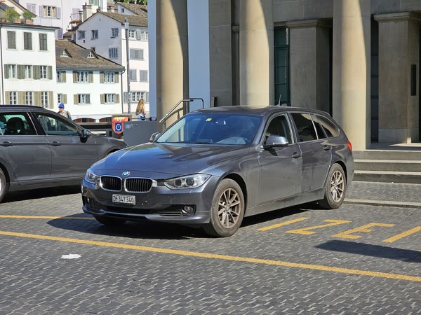 BMW F31 3 Series Touring M Sport, still from the video