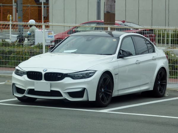 BMW F80 M3, still from the video