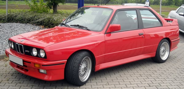 BMW M3 (every generation), still from the video