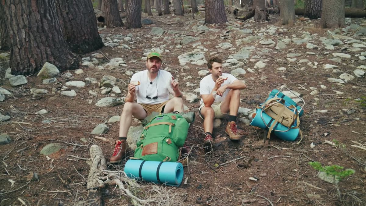 Kelty External Frame Pack, still from the video