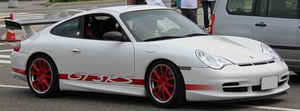 Porsche 911 GT3 RS (996), still from the video