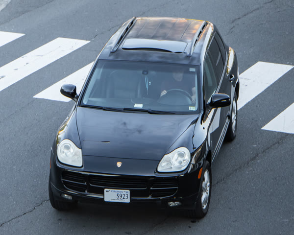 Porsche Cayenne, still from the video
